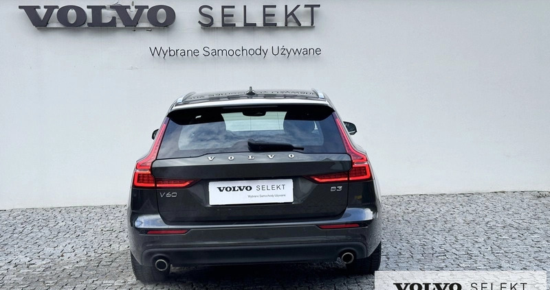 Volvo V60 cena 129900 przebieg: 116160, rok produkcji 2021 z Warszawa małe 352